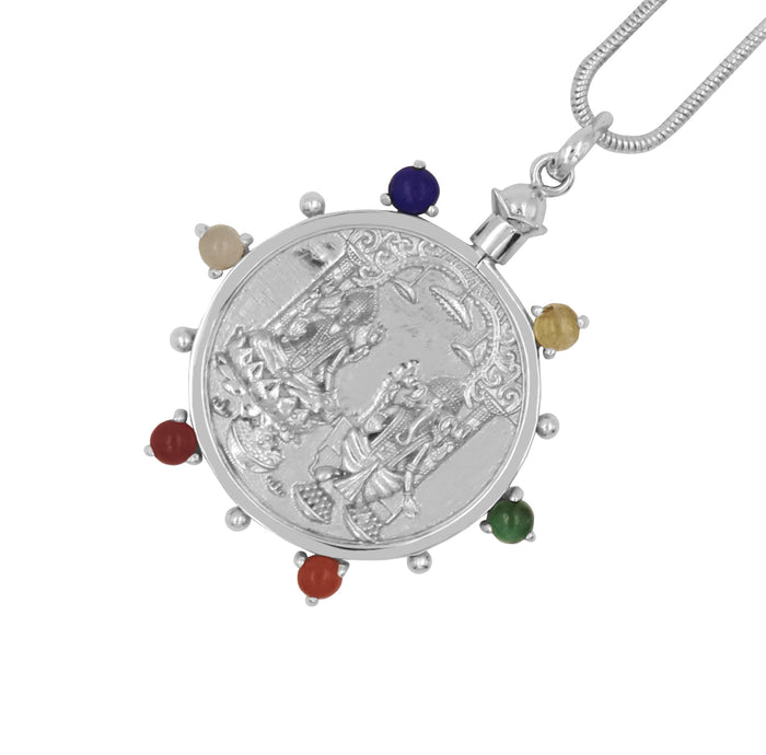 LAXMI AND GANESHA PENDANT (Small Size)