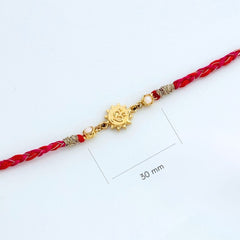 Om on Sun Rakhi