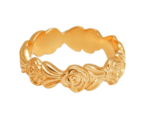 BARA (ROSE) RING (BRASS)