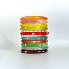 Koharu Garden Crystal Bangles