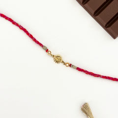 Om on Sun Rakhi