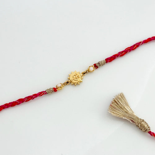 Om on Sun Rakhi