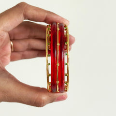 Christmas Iro Tsubaki Bangle