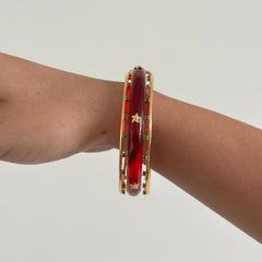 Christmas Hanataba Bangle