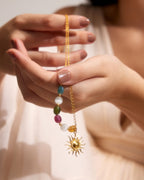 SUN'S EMBRACE PENDANT (BRASS)