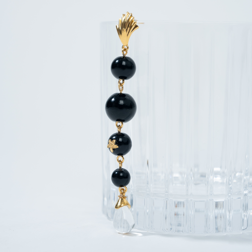 YUMENOSAKURA EARRINGS (BRASS)