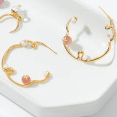 SHIA EARRINGS (BRASS)