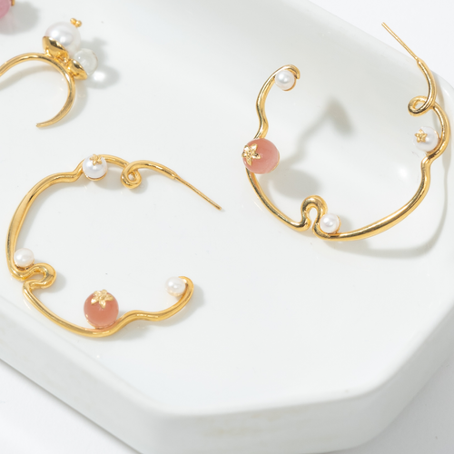 SHIA EARRINGS (BRASS)