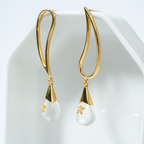 OSHIMA CHERRY EARRINGS (BRASS)