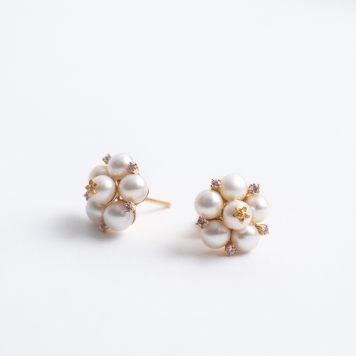 HANAMI EARRINGS (BRASS)