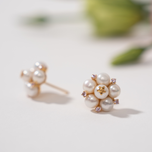 HANAMI EARRINGS (BRASS)