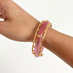 Gyoiko Crystal Bangle