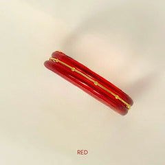 Iro Tsbuaki Stacked Glass Bangle (Central frame)