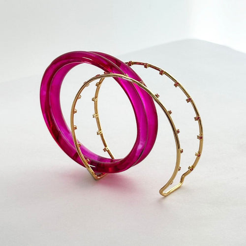 IRO TSUBAKI BANGLE (BRASS)