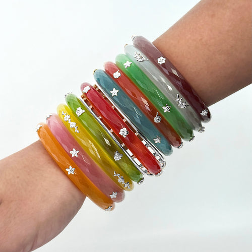 Koharu Garden Crystal Bangles
