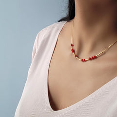 HEART CODE (MORSE CODE) NECKLACE