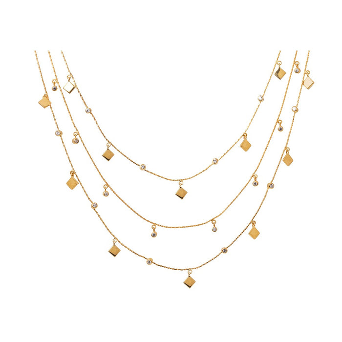 3 LAYER NECKLACE