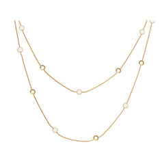 LONG POLKA CONNECT NECKLACE