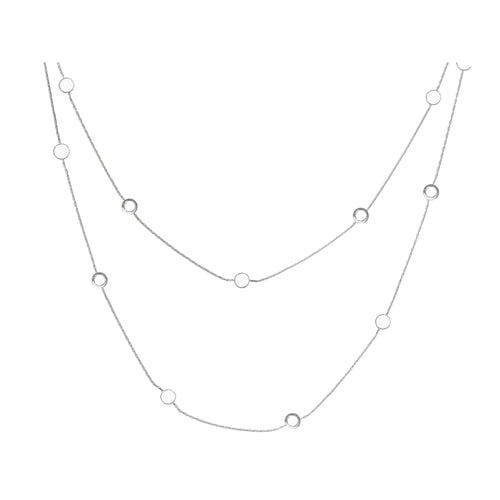 LONG POLKA CONNECT NECKLACE