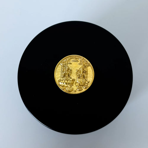 LAXMI AND GANESHA COIN (Large Size)