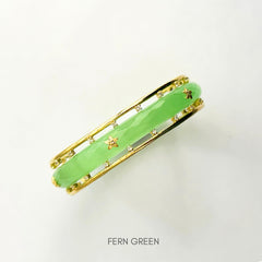 Gyoiko Crystal Bangle with frame (Festive Edition)