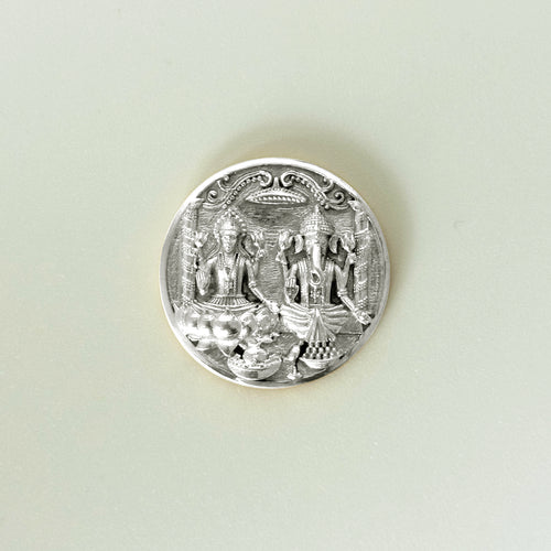 LAXMI AND GANESHA COIN (Small Size)
