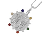 LAXMI AND GANESHA PENDANT (Large Size)