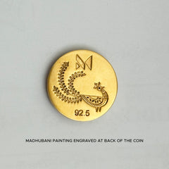 LAXMI AND GANESHA COIN (Small Size)