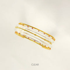 Iro Tsubaki Stacked Glass bangle (Fully fame)