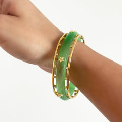 Koharu Garden Crystal bangle
