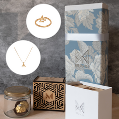 Triangle Shadow/Form- Festive Gift Box