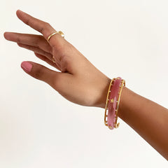 Gyoiko Crystal Bangle