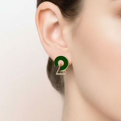 QUARTER EARRINGS