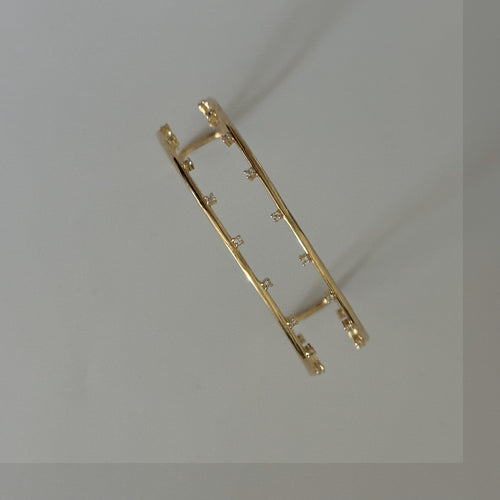 22 kt Gold Plated Bangle (Brass Alloy)